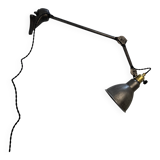 Old industrial wall lamp Gras Ravel No. 202