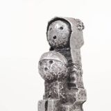 Brutalist aluminum sculpture by Willy Ceysens, Belgium 1980s