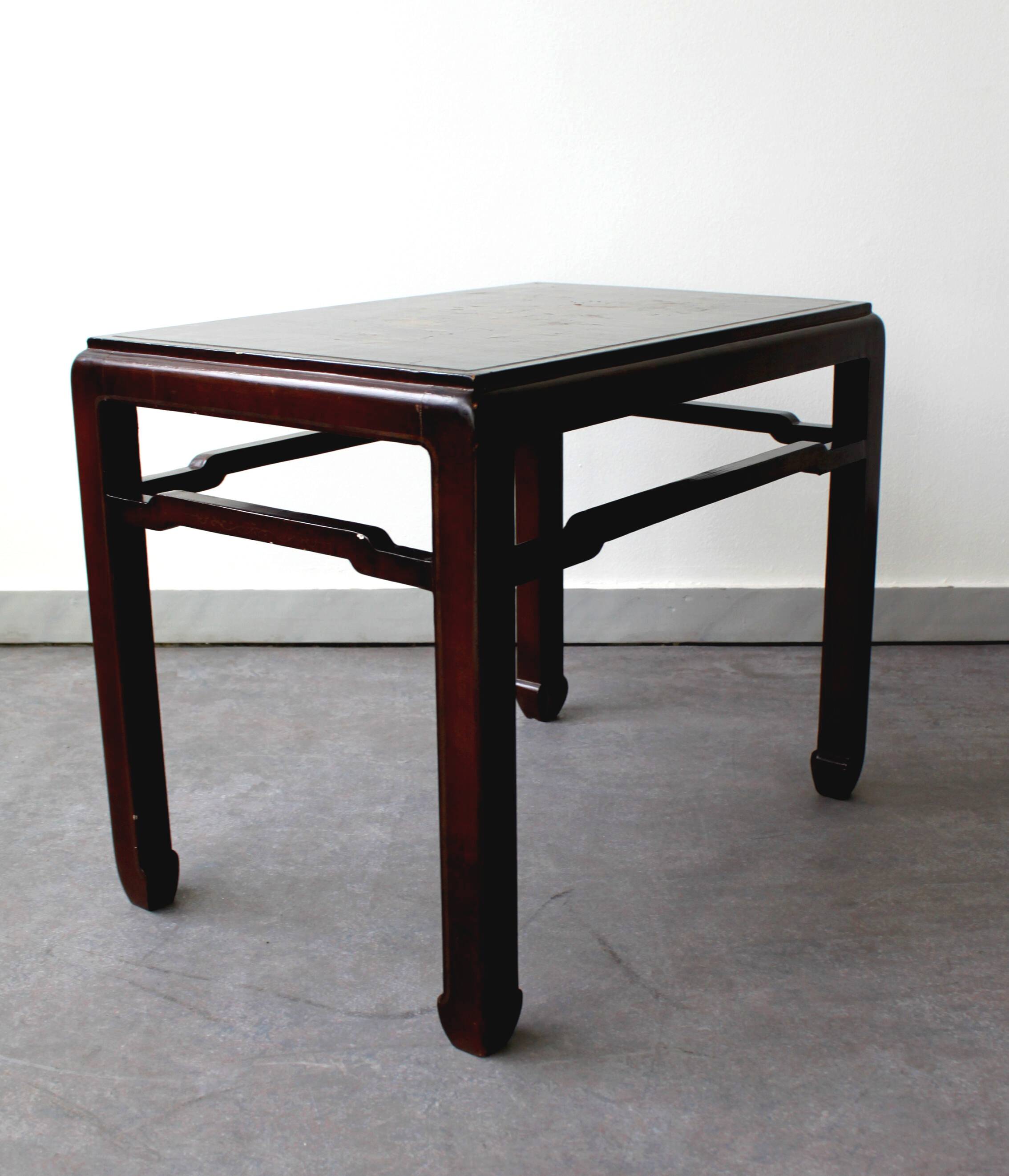 Chinese coffee table, 50s.