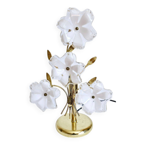 lampe de table fleurs