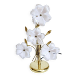 80s/90s flower table lamp