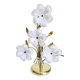 Lampe de table fleurs années 80/90