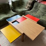 Bernard Vuarnesson modular coffee table