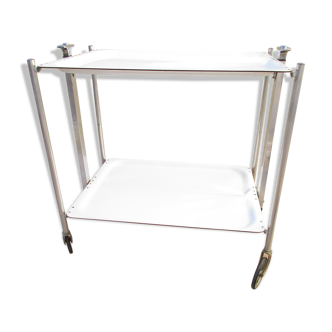 Roller folding extra table