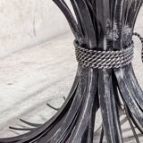 Coffee table with ears of wheat, "Coco Chanel" by Goossens, Circa 1970