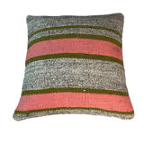 Vintage turkish kilim cushion cover 40 x 40 cm