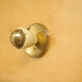 Paire de chevets vintage en bois pieds compas