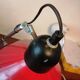 Vintage red black luminor style lamp