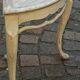 Antique corner stand, corner unit, original patina, Chaby style.