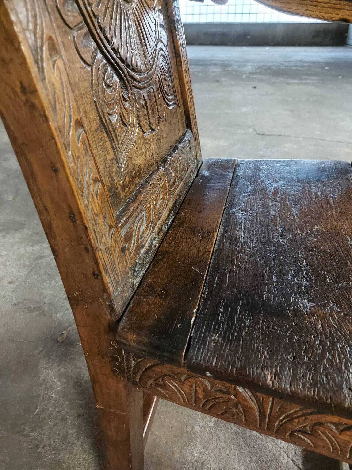 English armchair, epoque XVll