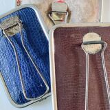 Collection of 3 vintage barber mirrors