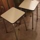 Chaise et tabourets  formica