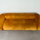 Nubuck leather amphibious sofa by Alessandro Becchi for Giovannetti,