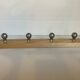 Porte torchons boules métal bois