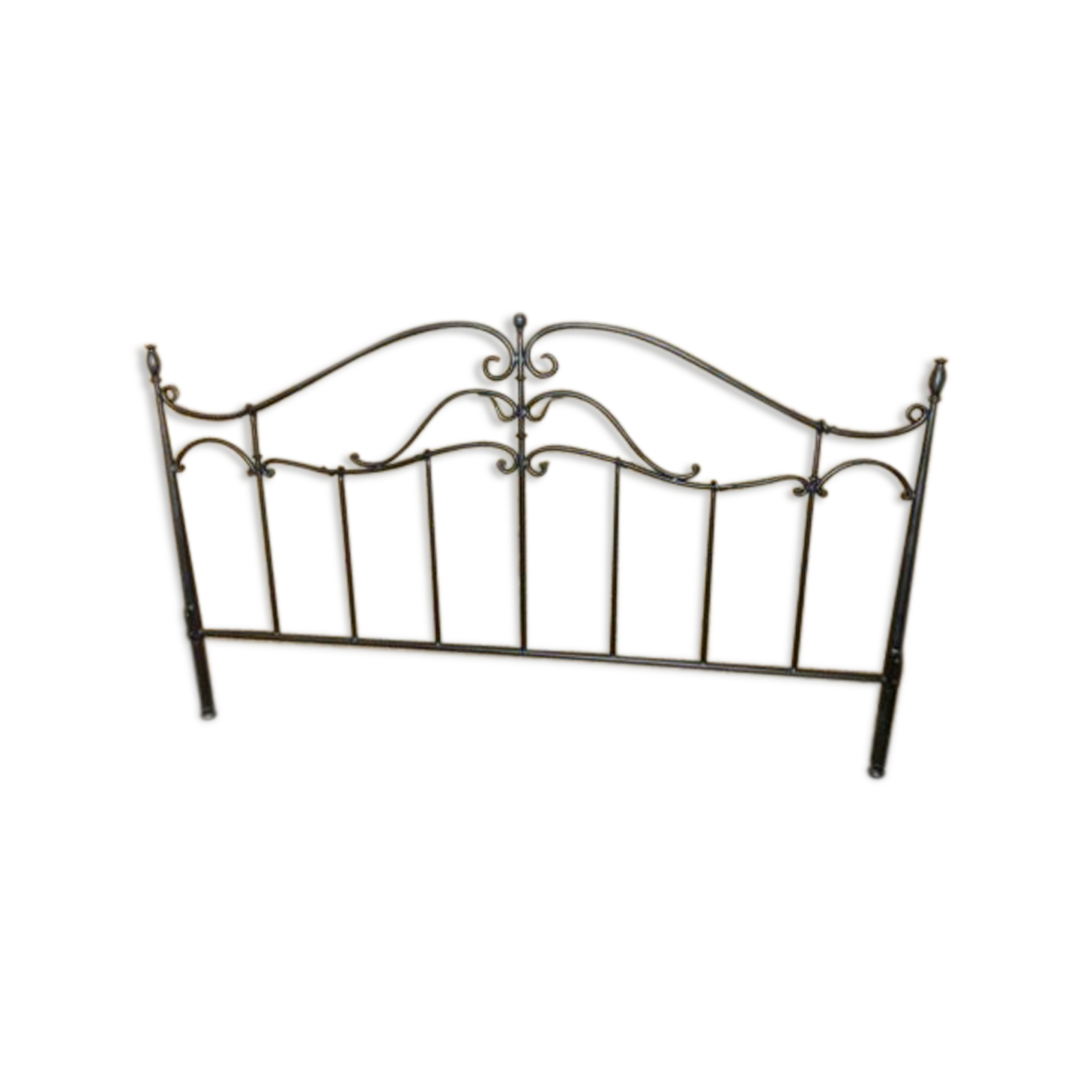 Wrought-iron headboard