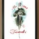 Drawing by karl lagerfeld for fendi
