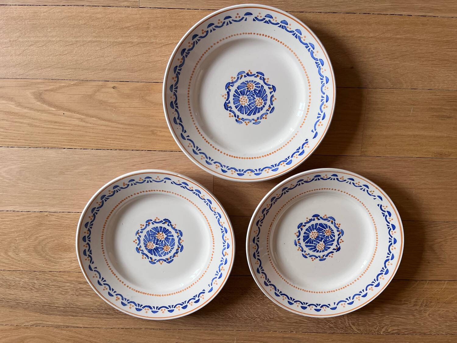 Three Longwy Flat Plates