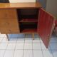Old vintage Scandinavian chest of drawers 3 drawers and 1 compass foot holder