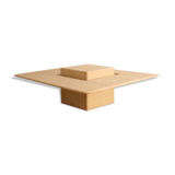 Saturn travertine table