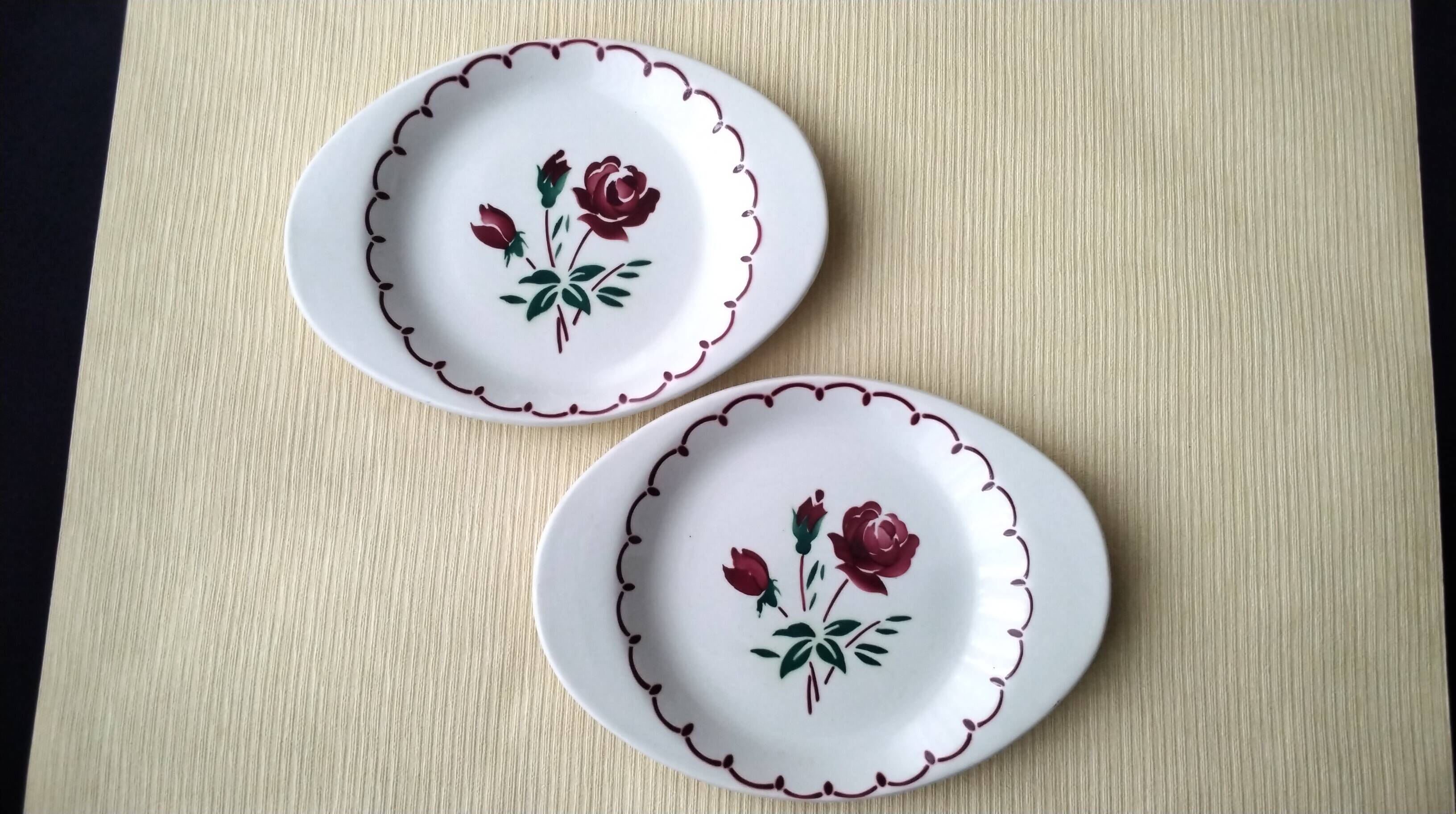 2 Fenal Badonviller earthenware bowls