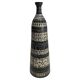 Large Decorated Ceramic Bottle by Atelier Mascarella, 1950s