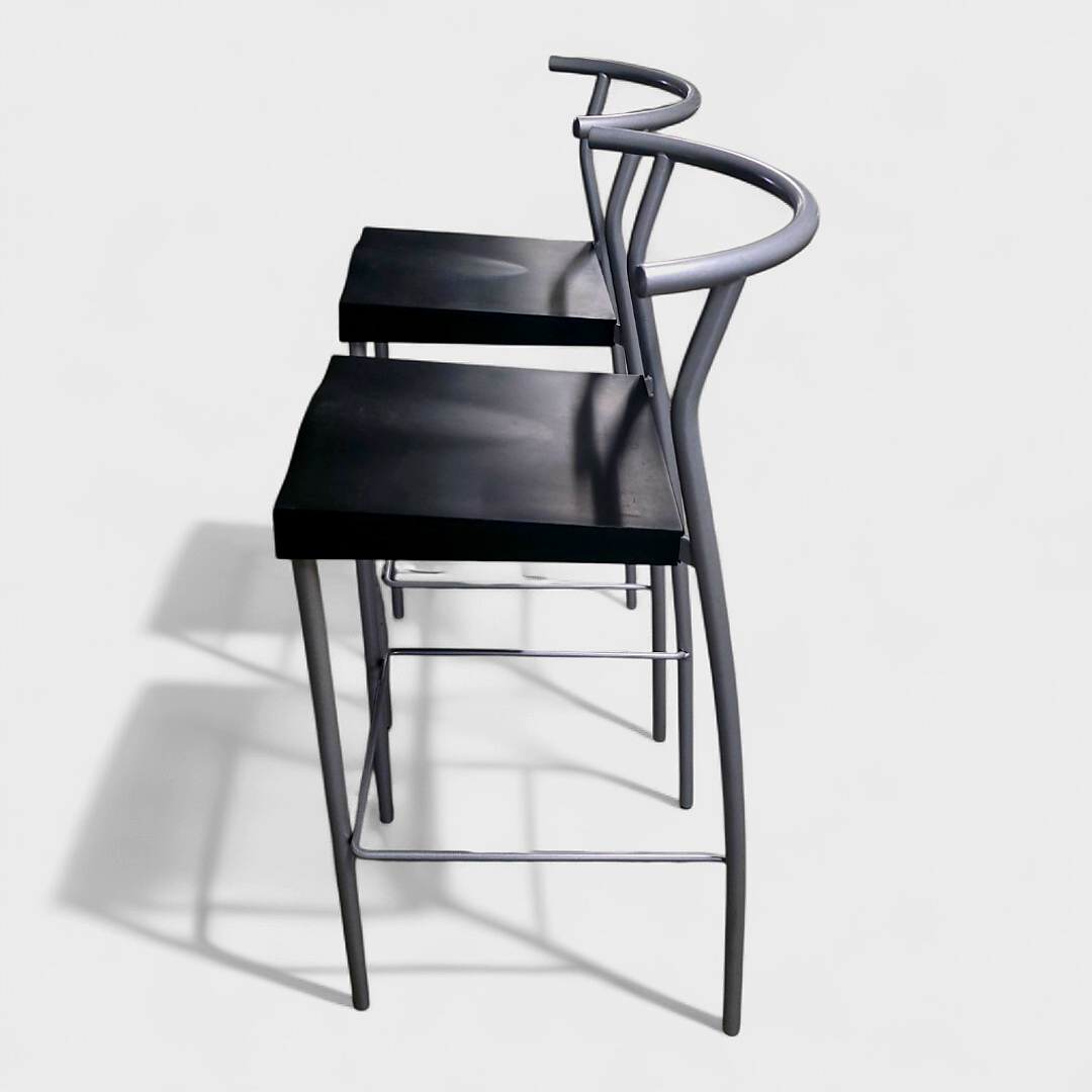 Pair of "Hi-Glob" Stools – Philippe Starck for Kartell