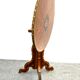 Gueridon tripode marquetée repliable style Louis XVI table d'appoint