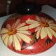 Ceramic vase painted by Louis Giraud, Vallauris, circa 1930