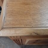 Solid oak buffet