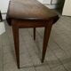 Table basse rabattable ronde en bois