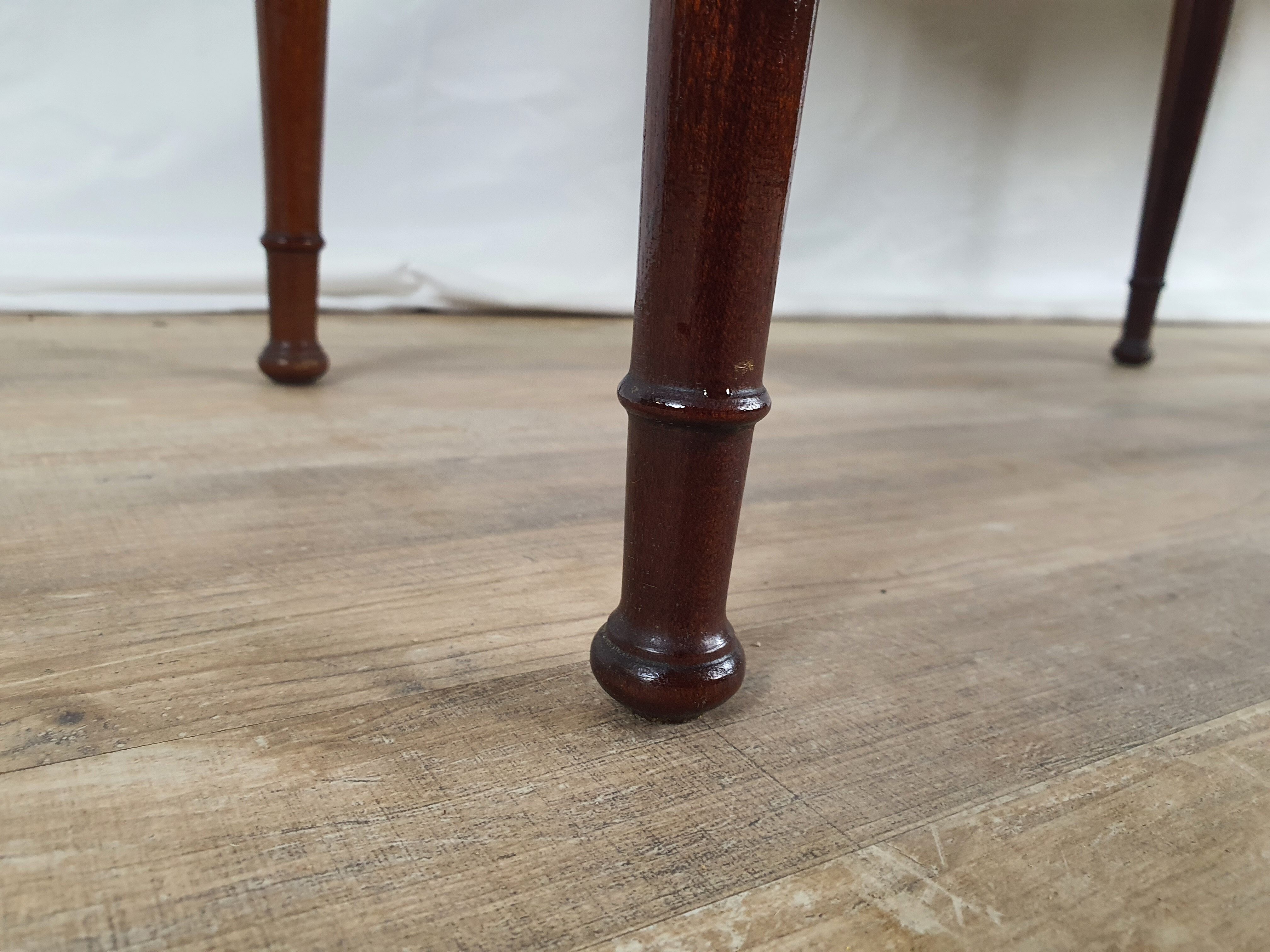 Pair of 1960s bedside tables with marble