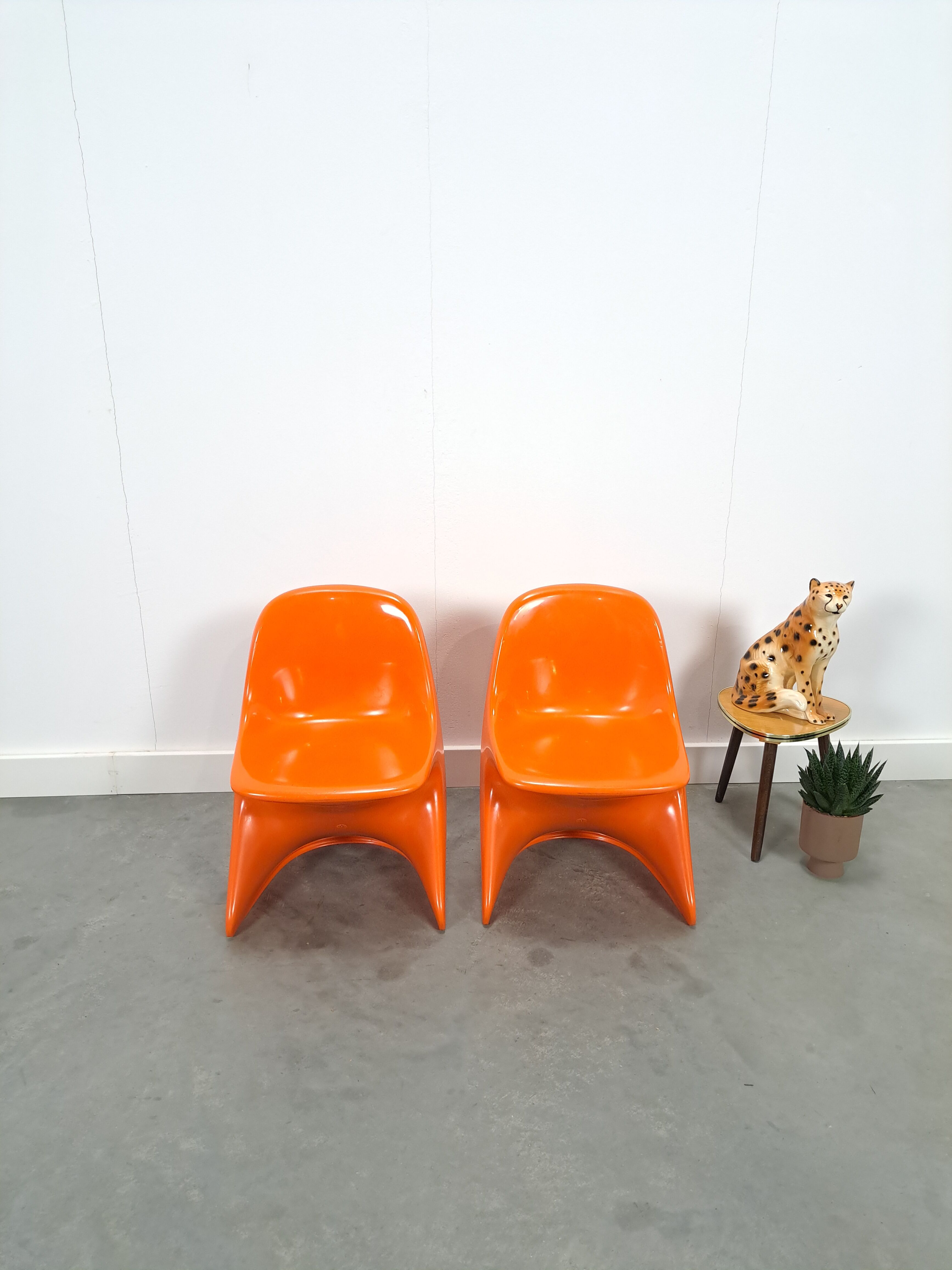 Casala, Casalino high chair 1972 orange