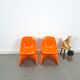 Casala, Casalino high chair 1972 orange