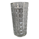 Cleo faceted vase, vintage Italian glass