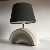 Aerated concrete lamp inspired by albert tormos