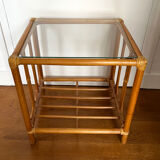 Rattan coffee table