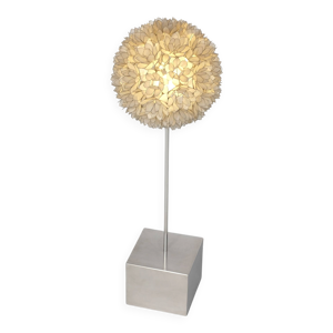 Lampadaire en nacre de