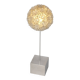 Mother-of-pearl floor lamp by Rausch, Germany, 1960s.