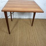 rare three-legged folding game table from the 60s