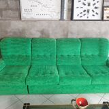 7-seater vintage modular sofa