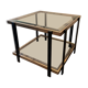 Belgo Chrom Hollywood Regency Coffee Table of the 70s