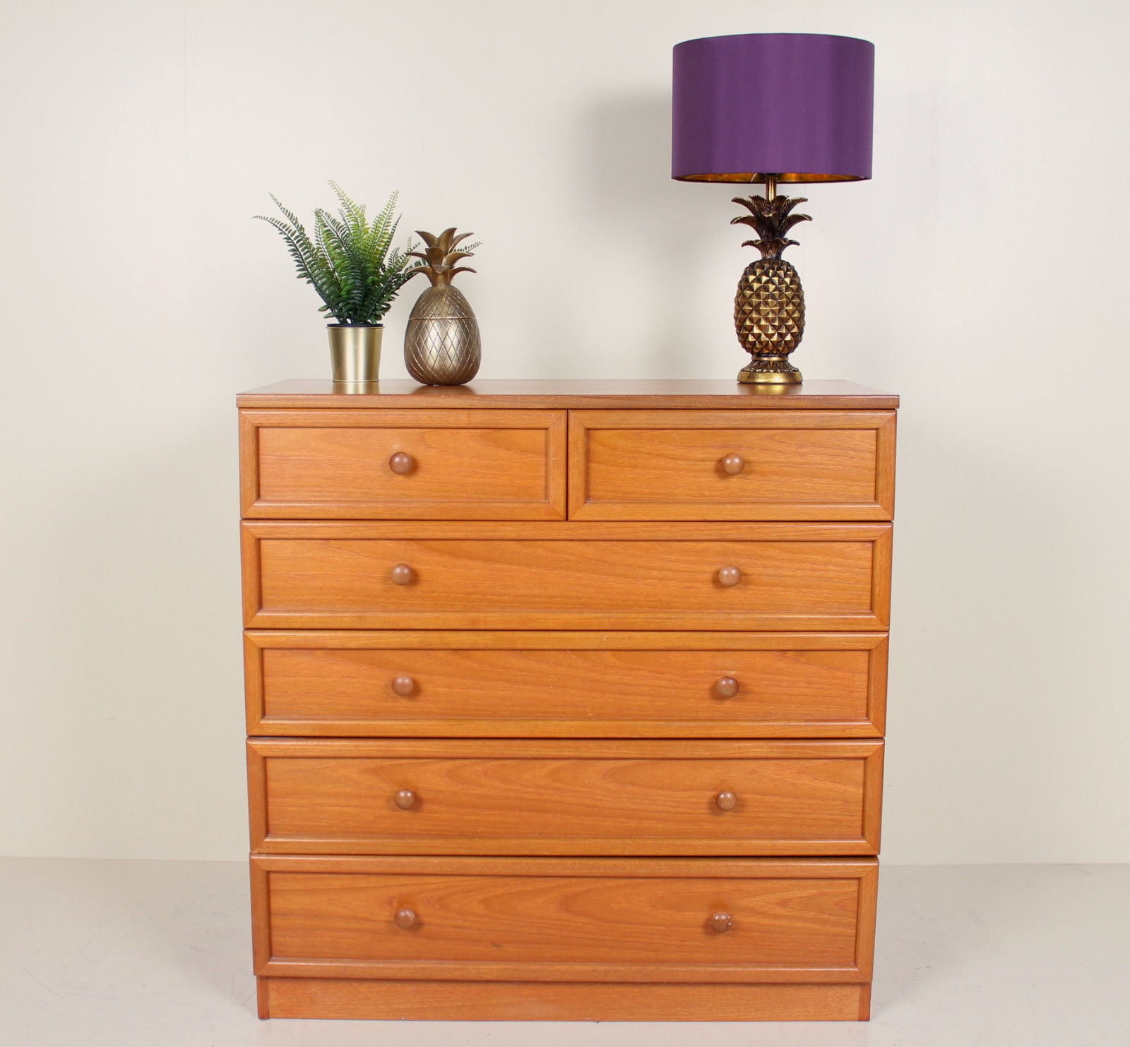 Mid twentieth century teak Dresser