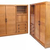 Pair of Guillerme and Chambron cabinets