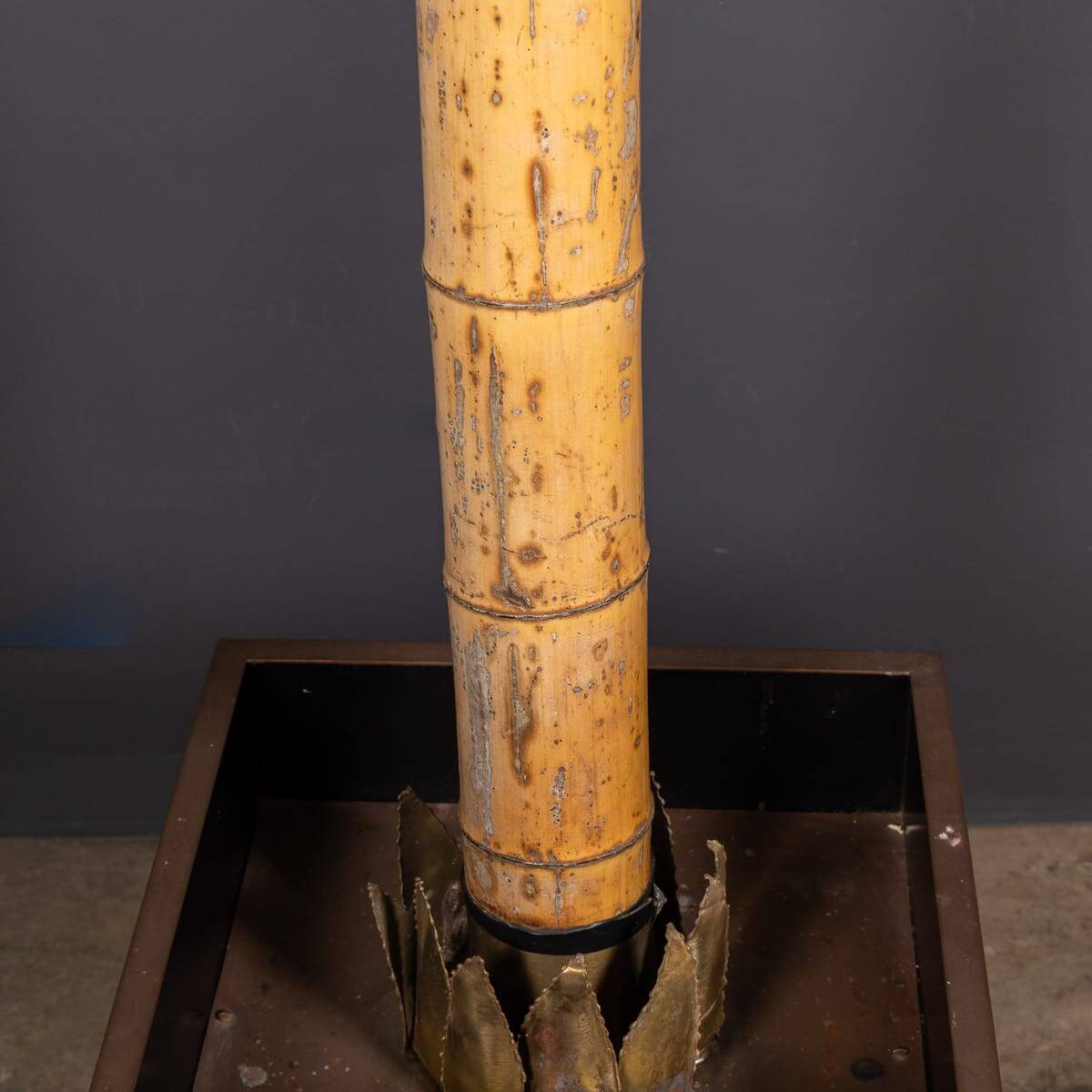 20thC French Palm Tree Floor Lamp, Christian Techoueyres For Maison Jansen
