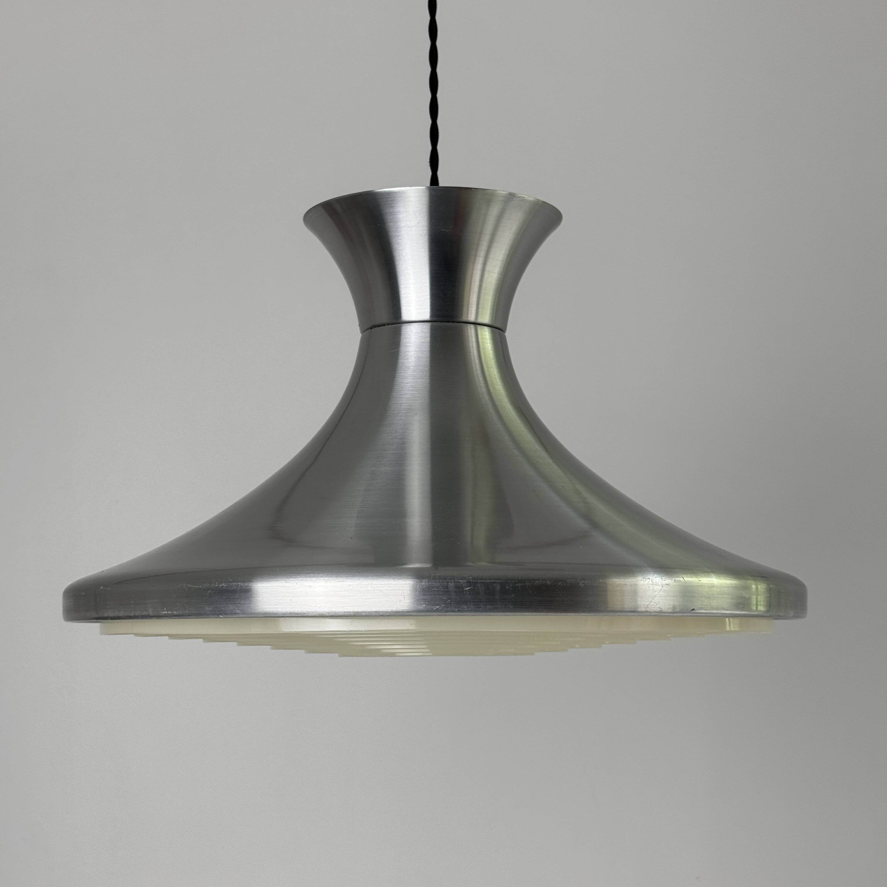 Vintage scandinavian suspension light 1970