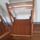 Folding chairs