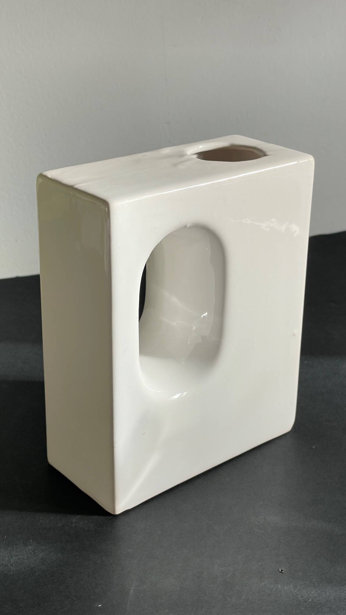 1980s Ceramic Design Vase