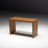 Hand-carved oak console table, France, early 21st century