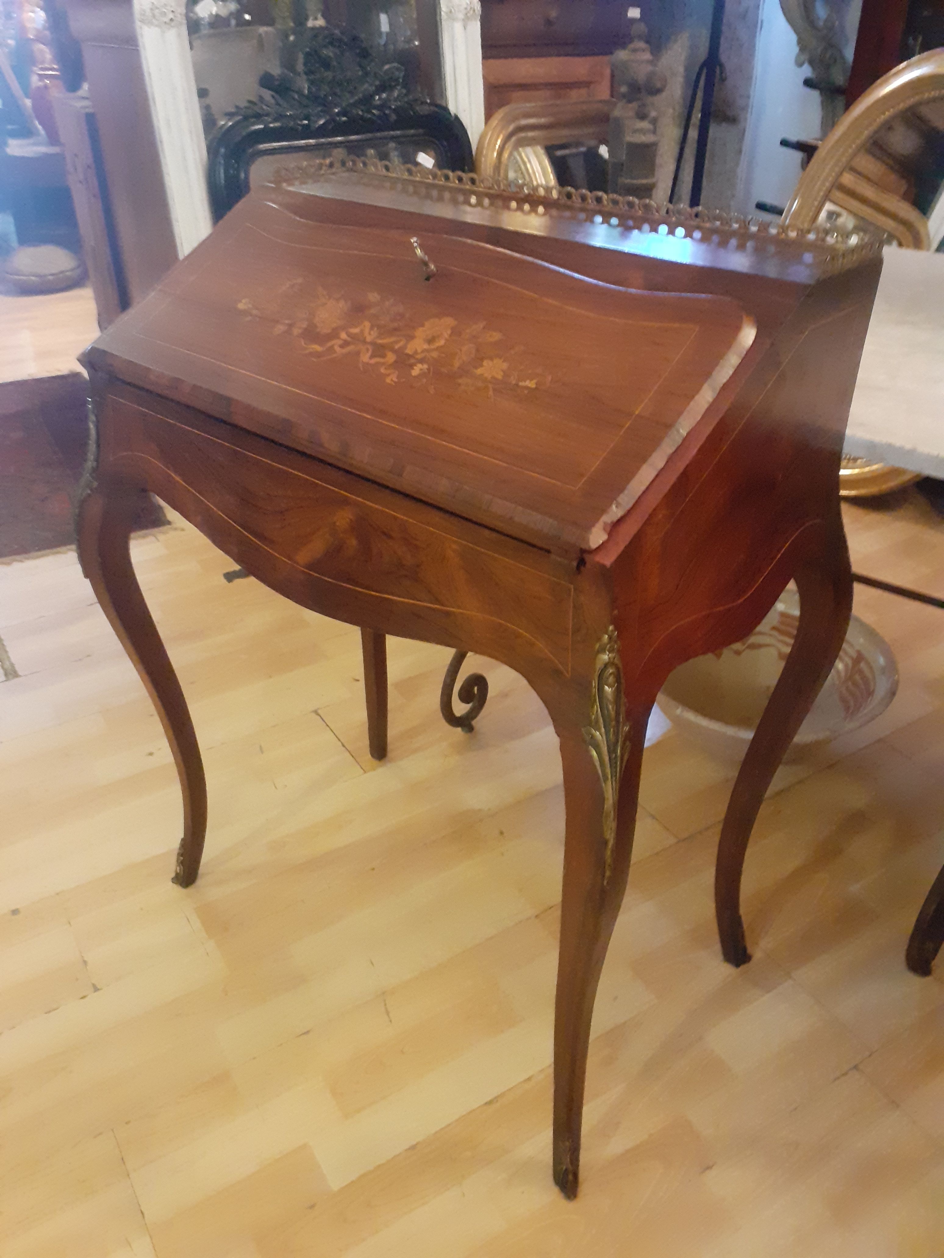 Louis xv style office, happiness of the day late nineteenth in inemark