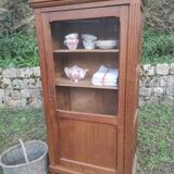 Glass-fronted Parisian wardrobe